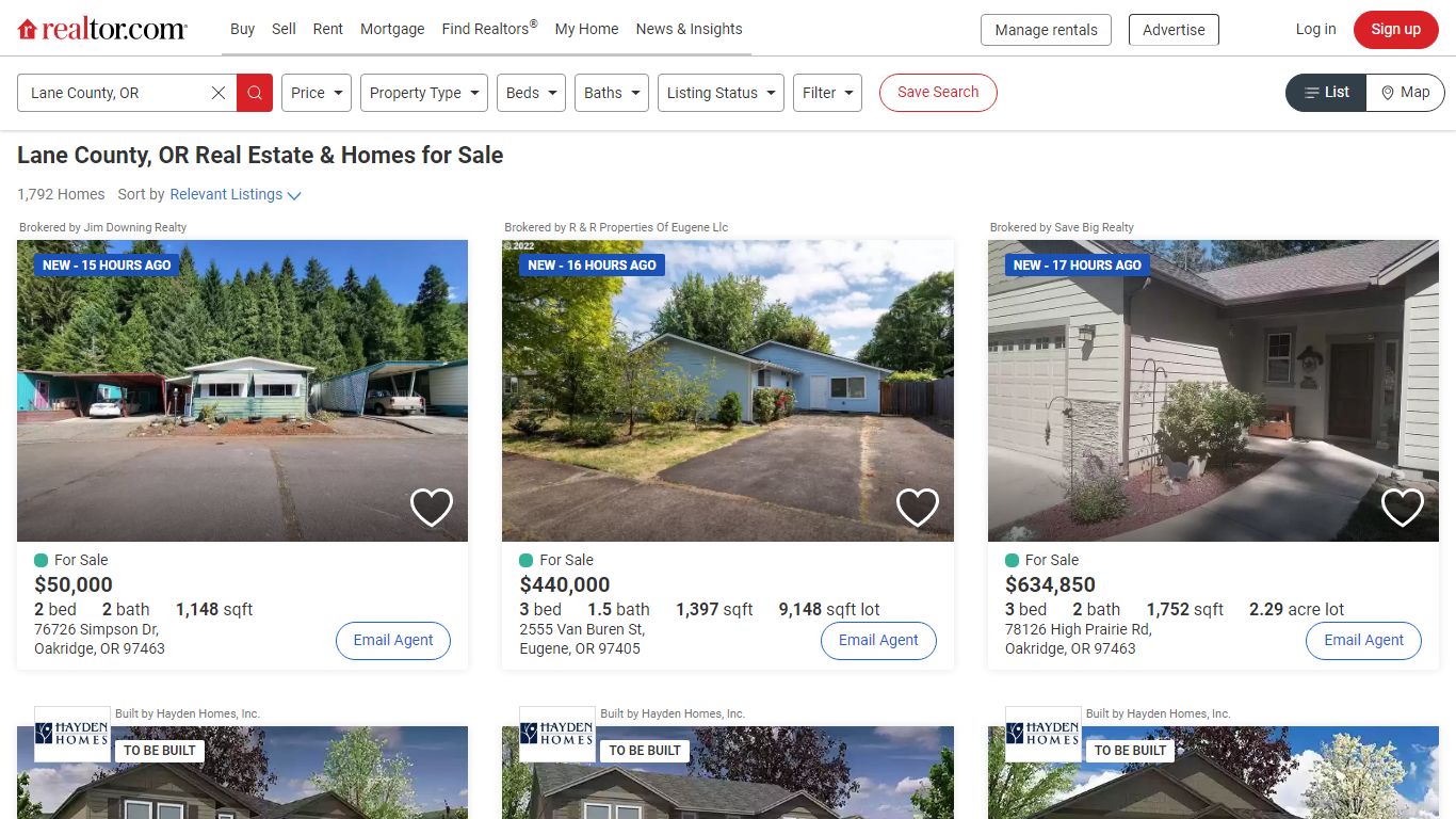 Lane County, OR Real Estate & Homes for Sale | realtor.com®